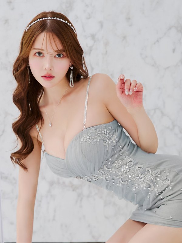 グレー　モデル：ゆめ　身長：160cm　着用サイズ：Sサイズ