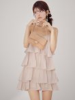 ベージュ　モデル：まりん　身長：164cm　着用サイズ：Sサイズ
