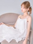 ホワイト  モデル：あすか　身長：170cm　着用サイズ：Sサイズ