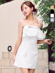 ホワイト　モデル：かるあ　身長：156cm　着用サイズ：Sサイズ