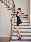 ブラック　モデル：ゆめ　身長：160cm　着用サイズ：Sサイズ