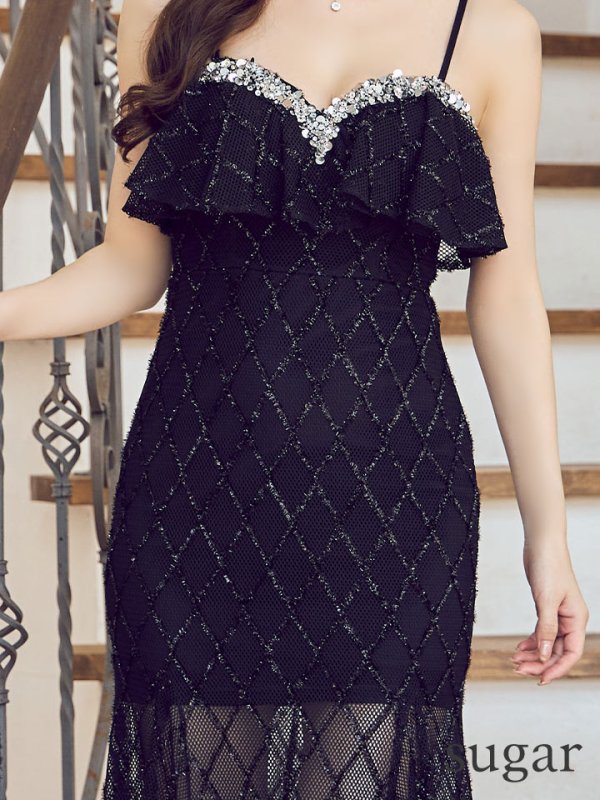 ブラック　モデル：ゆめ　身長：160cm　着用サイズ：Sサイズ