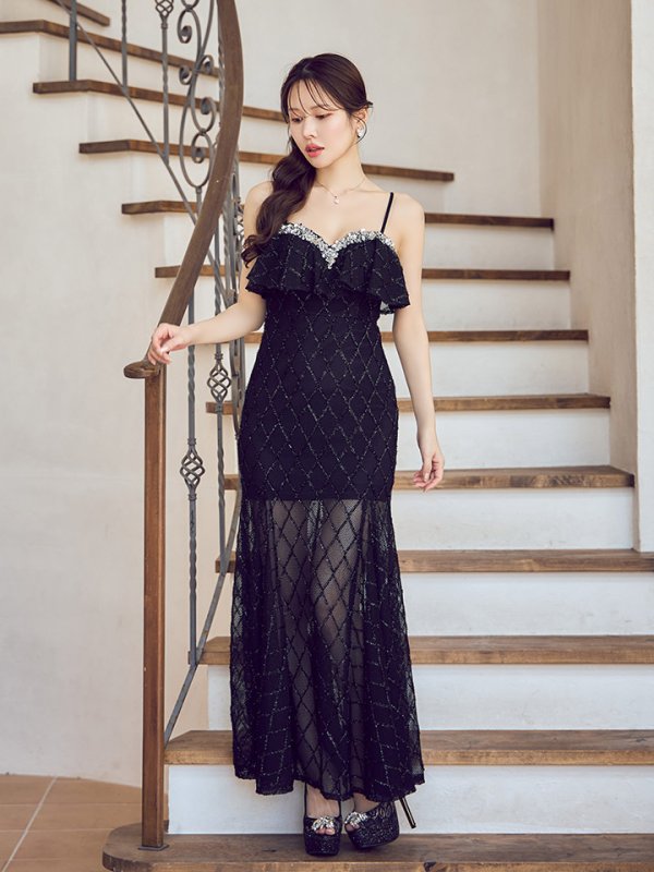 ブラック　モデル：ゆめ　身長：160cm　着用サイズ：Sサイズ