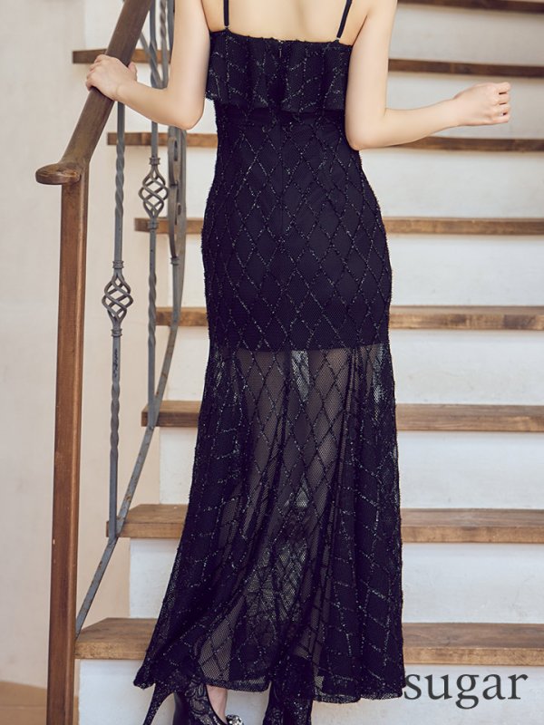 ブラック　モデル：ゆめ　身長：160cm　着用サイズ：Sサイズ