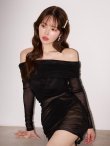 ブラック　モデル：ゆめ　身長：160cm　着用サイズ：Sサイズ