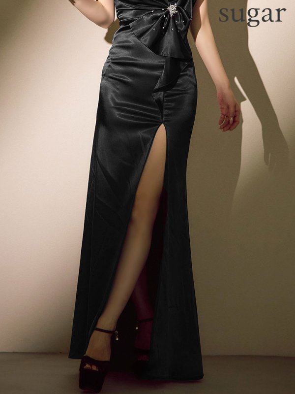 ブラック　モデル：ゆめ　身長：160cm　着用サイズ：Sサイズ