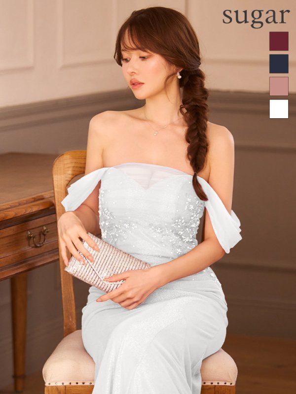 ホワイト モデル：ゆめ　身長：160cm　着用サイズ：Sサイズ