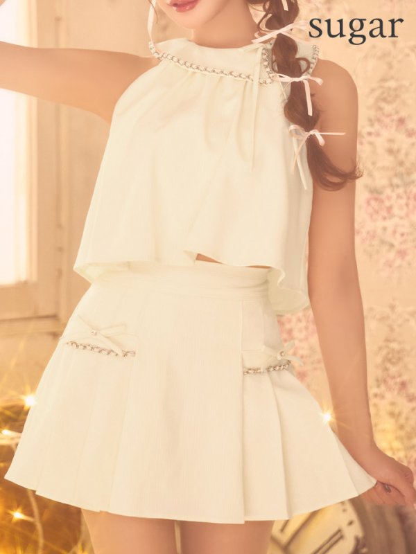 アイボリー モデル:明日花キララ 身長:162cm 着用サイズ:Sサイズ