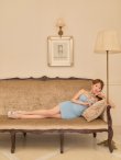 ブルー モデル：カルア　身長：156cm　着用サイズ：Sサイズ