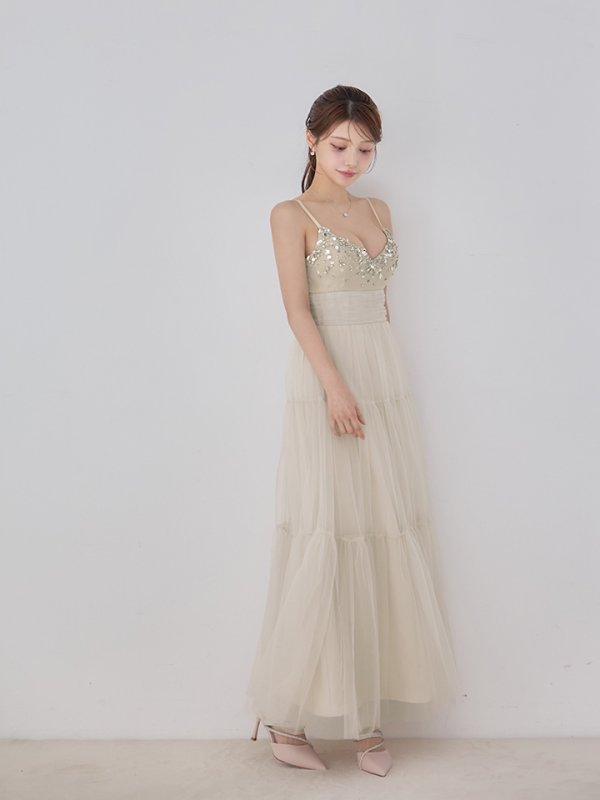 ベージュ　モデル：ももか　身長：156cm　着用サイズ：Sサイズ