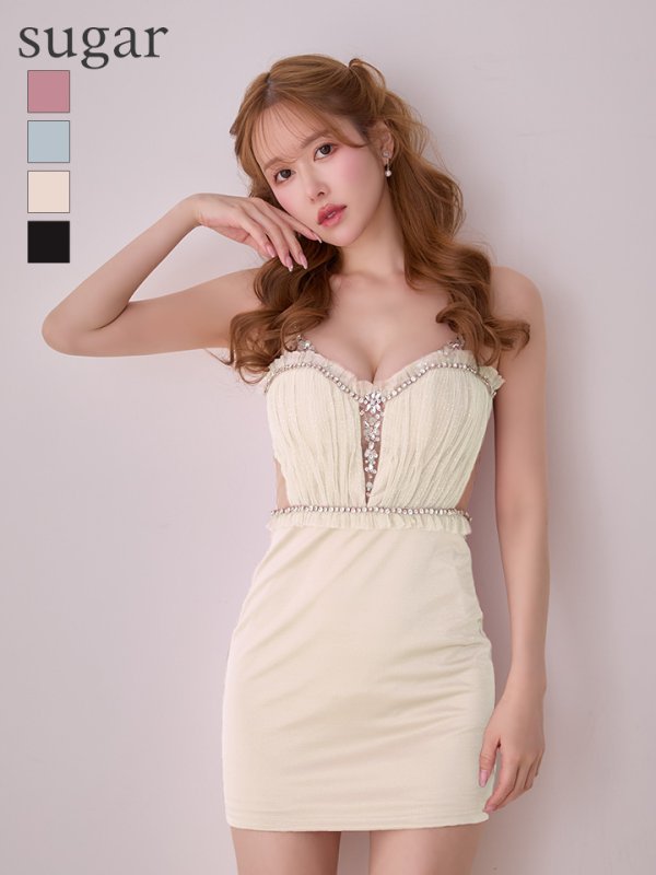 シャンパン モデル：ゆめ　身長：160cm　着用サイズ：Sサイズ