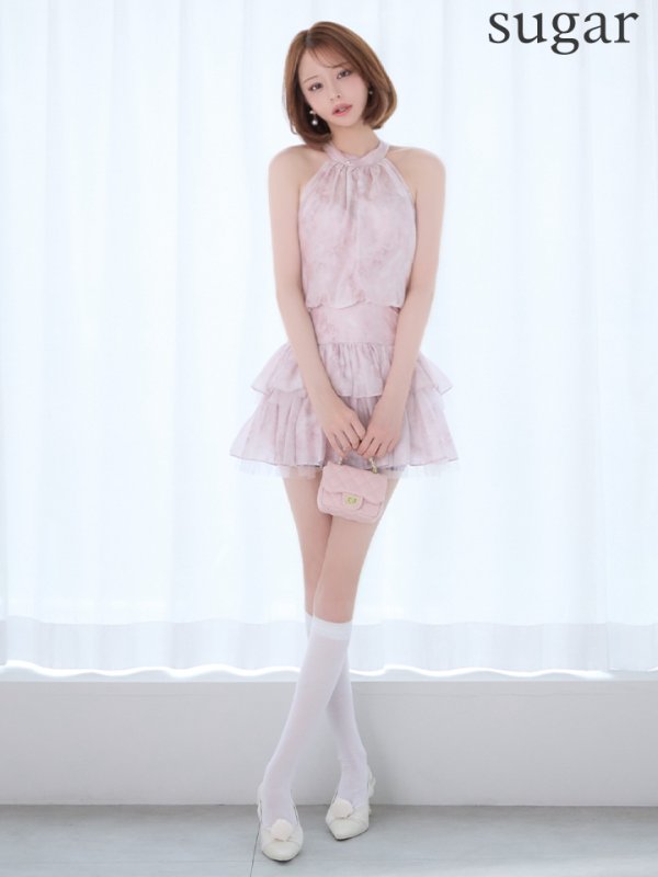 ピンク モデル：れみれみ　身長：163cm　着用サイズ：Sサイズ