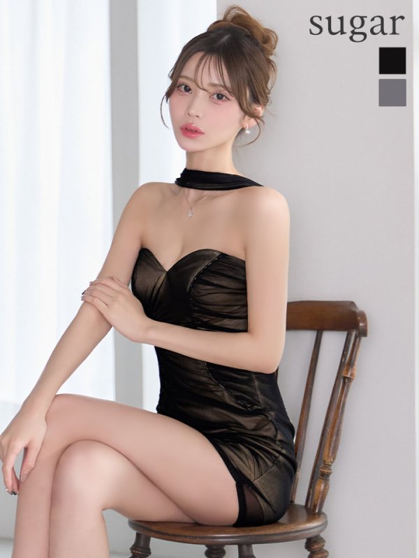 ブラック　モデル：るりぴ　身長：165cm　着用サイズ：Sサイズ