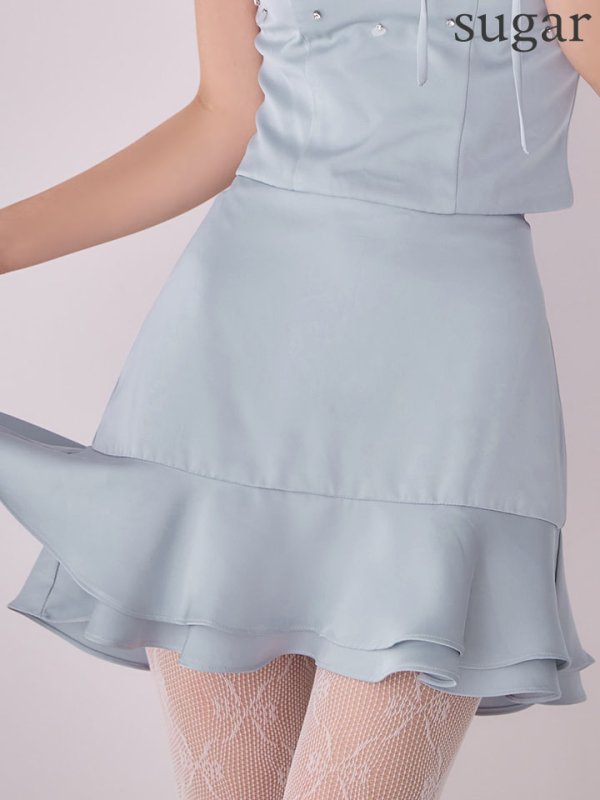 ブルー　モデル：まりん　身長：163cm　着用サイズ：Sサイズ