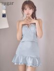 ブルー モデル：三上悠亜　身長159cm　着用サイズ：Sサイズ