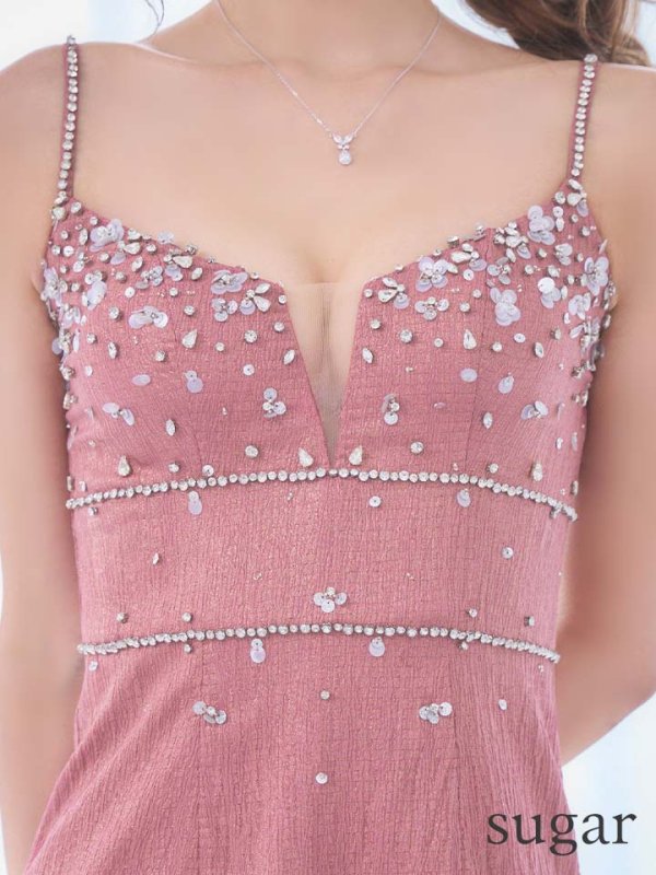 ピンク　モデル：るりぴ　身長：165cm　着用サイズ：Sサイズ