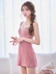 ピンク　モデル：るりぴ　身長：165cm　着用サイズ：Sサイズ