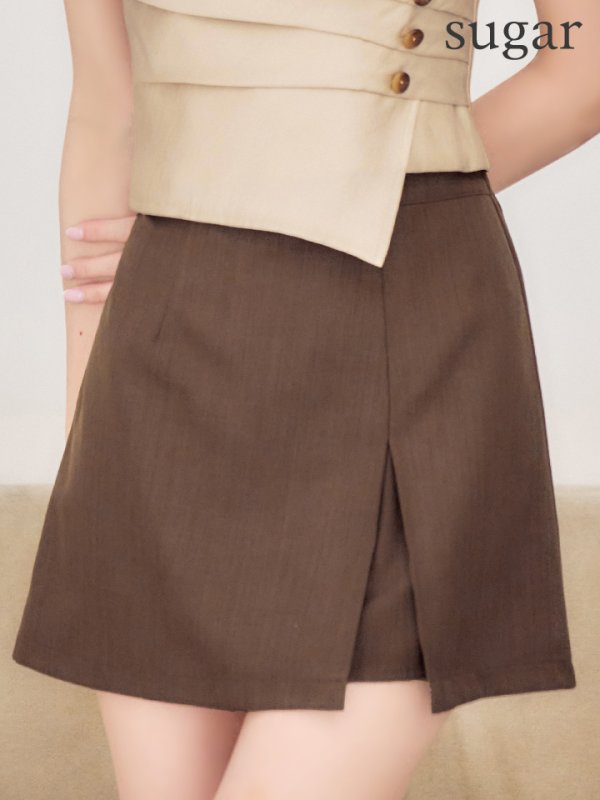 シャンパン×モカ モデル：るりぴ　身長：165cm　着用サイズ：Sサイズ