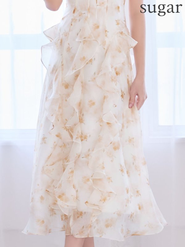 イエロー　モデル：りな　身長：160cm　着用サイズ：Sサイズ