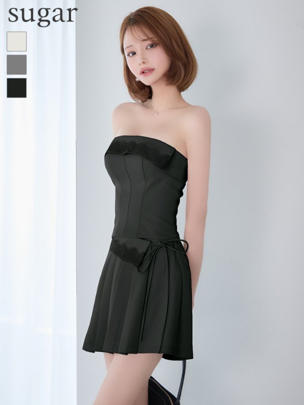 ダークグレー　モデル：れみれみ　身長：163cm　着用サイズ：Sサイズ