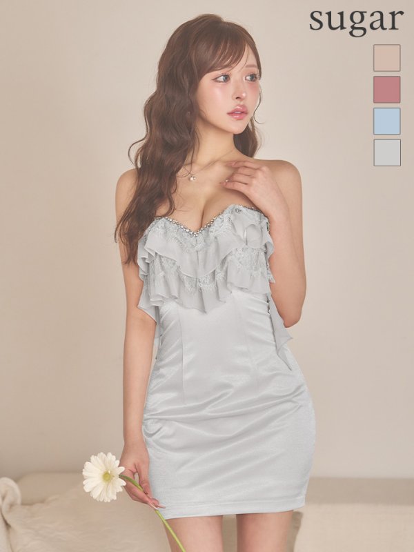 アイスグレー　モデル：カルア　身長：156cm　着用サイズ：Sサイズ