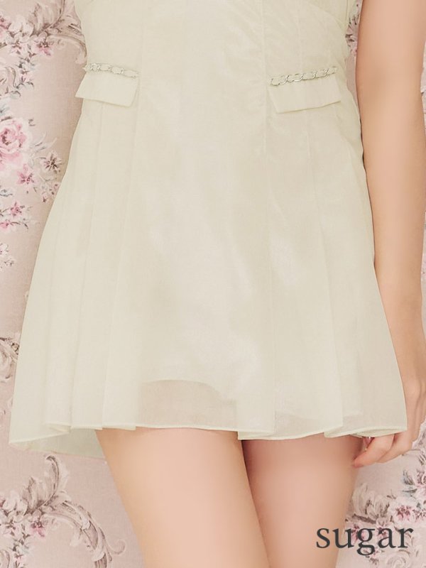 アイボリー　モデル：りな　身長：160cm　着用サイズ：Sサイズ