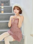 ピンク　モデル：三上悠亜　身長：159cm　着用サイズ：Sサイズ