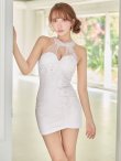 ホワイト　モデル：三上悠亜　身長：159cm　着用サイズ：Sサイズ