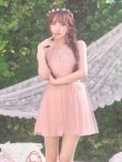 ピンク　モデル：三上悠亜　身長：159cm　着用サイズ：Sサイズ