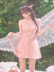 ピンク　モデル：三上悠亜　身長：159cm　着用サイズ：Sサイズ