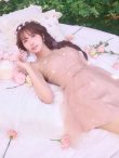 ピンク　モデル：三上悠亜　身長：159cm　着用サイズ：Sサイズ