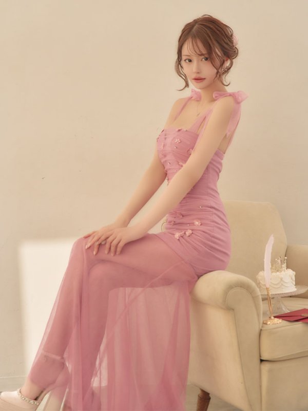 ピンク　モデル：れみれみ　身長：163cm　着用サイズ：Sサイズ