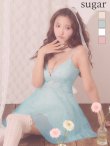 ブルー　モデル：三上悠亜　身長：159cm　着用サイズ：Sサイズ