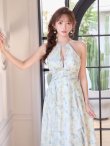 ブルー　モデル：りな　身長：160cm　着用サイズ：Sサイズ