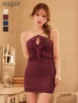ワインレッド　モデル：ゆめ　身長：160cm　着用サイズ：Sサイズ