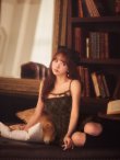 ブラウン　モデル：三上悠亜　身長：159cm　着用サイズ：Sサイズ