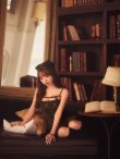 ブラウン　モデル：三上悠亜　身長：159cm　着用サイズ：Sサイズ