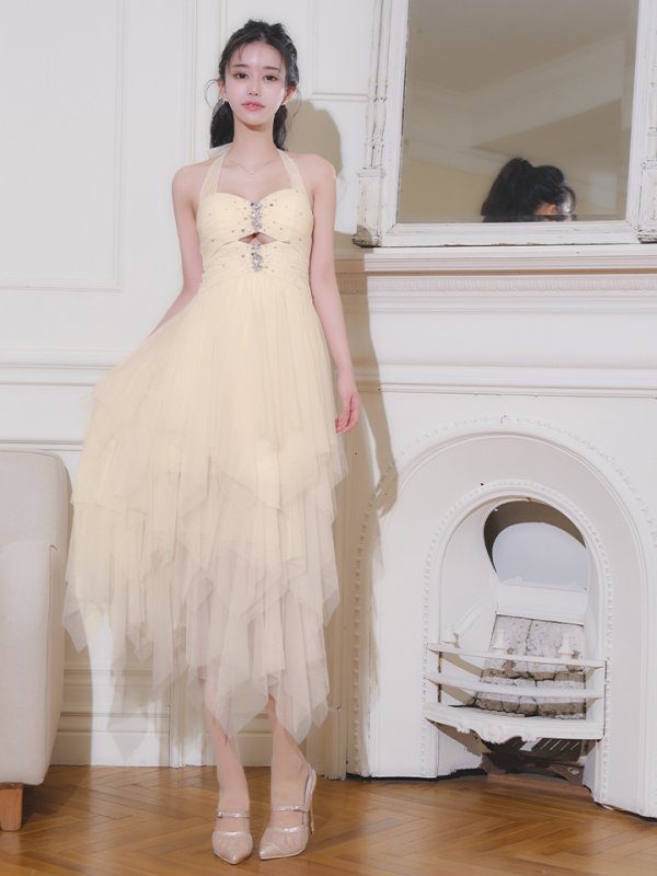 アイボリー　モデル：ゆりお　身長：165cm　着用サイズ：Sサイズ