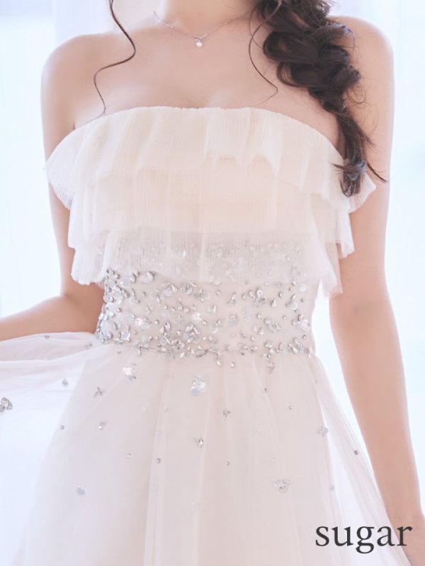 アイボリー　モデル：りな　身長：160cm　着用サイズ：Sサイズ