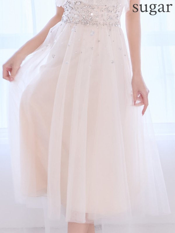 アイボリー　モデル：りな　身長：160cm　着用サイズ：Sサイズ