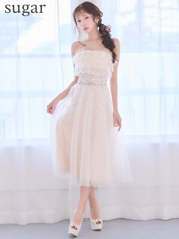 アイボリー　モデル：りな　身長：160cm　着用サイズ：Sサイズ