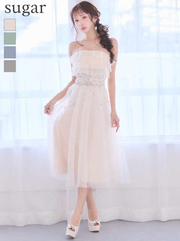 アイボリー　モデル：りな　身長：160cm　着用サイズ：Sサイズ