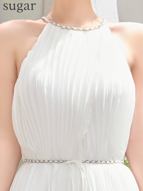 ホワイト　モデル：まりん　身長：164cm　着用サイズ：Sサイズ