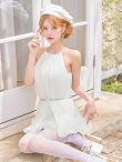 ホワイト　モデル：まりん　身長：164cm　着用サイズ：Sサイズ