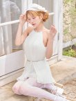 ホワイト　モデル：まりん　身長：164cm　着用サイズ：Sサイズ