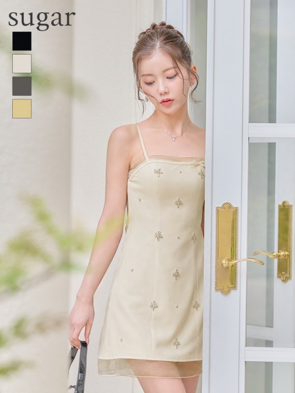 ベージュ モデル：せいは　身長：160cm　着用サイズ：Sサイズ