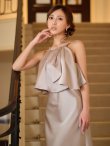 ベージュ　モデル：カレン　身長：165cm　着用サイズ：Sサイズ
