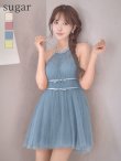 ブルー　モデル：三上悠亜　身長：159cm　着用サイズ：Sサイズ