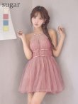 ピンク　モデル：三上悠亜　身長：159cm　着用サイズ：Sサイズ