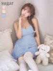 ブルー　モデル：三上悠亜　身長：159cm　着用サイズ：Sサイズ